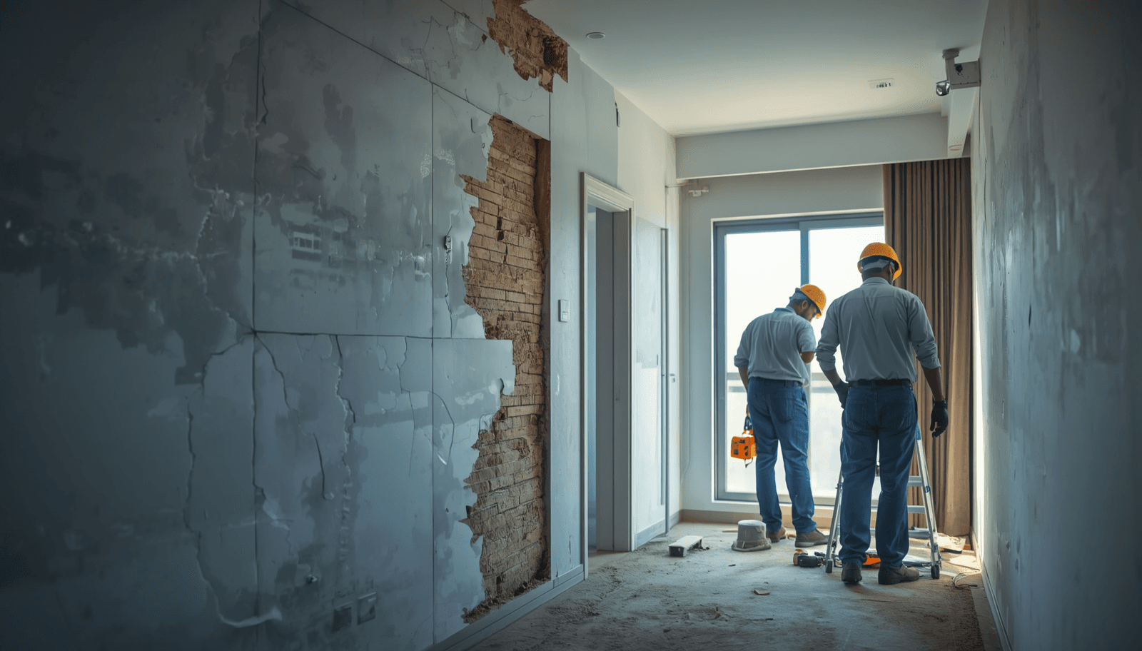 Water leakage inspection and waterproofing assessment