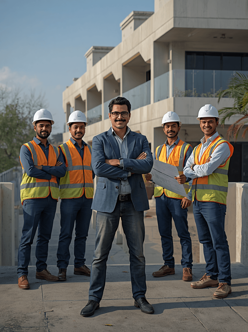Chandan Enterprise waterproofing team