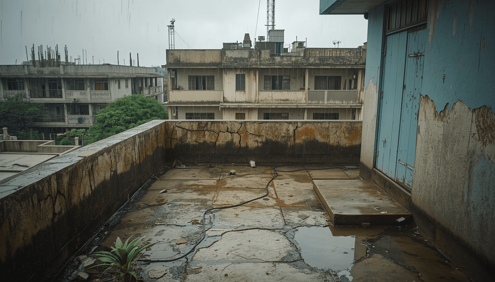 Before Waterproofing